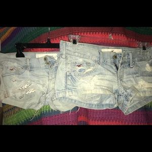 2 Hollister shorts size 24